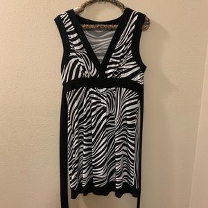 Zebra party dress